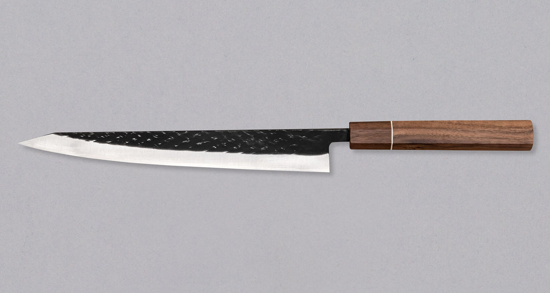Tadafusa Sujihiki SLD Hammered Kuro-uchi 240mm (9.4")