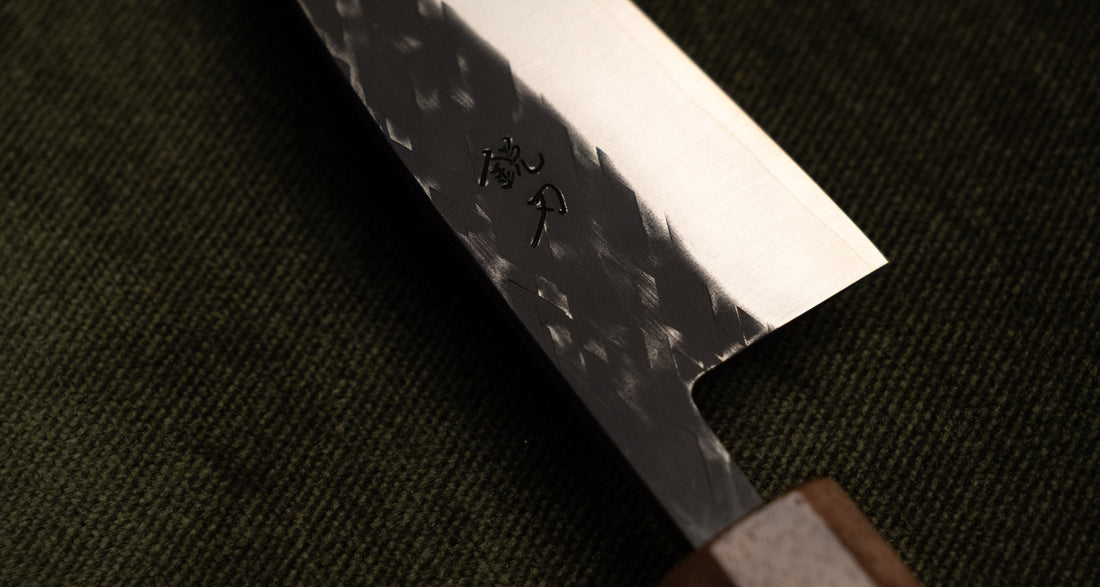 Tadafusa Ajikiri SLD Hammered Kuro-uchi 105mm (4.1")