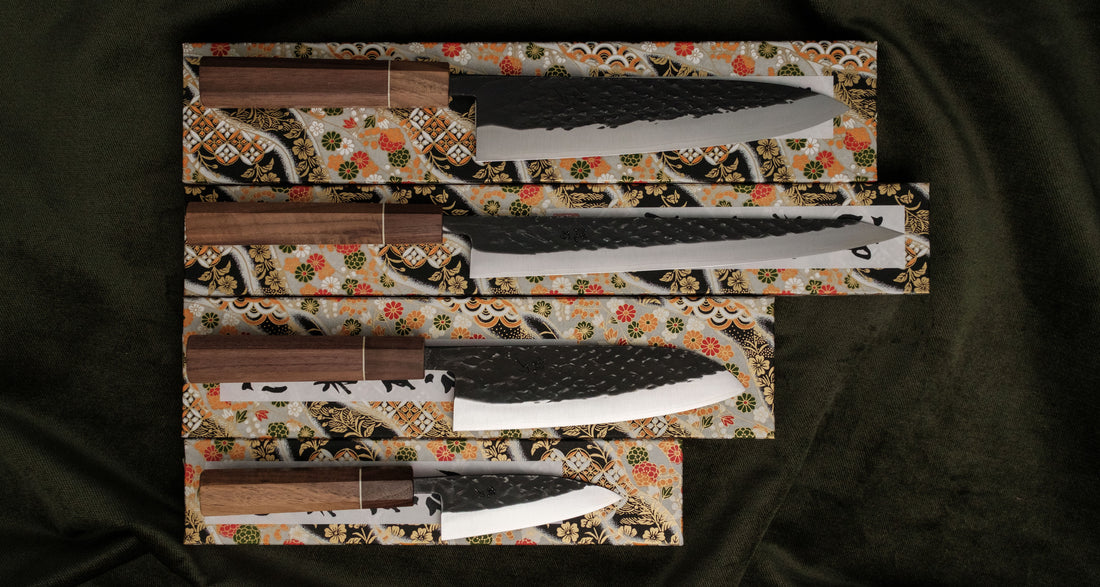 Tadafusa Sujihiki SLD martillado Kuro-uchi 240mm (9.4")
