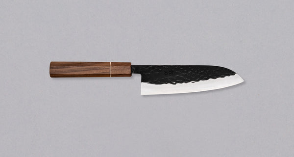 Tadafusa Santoku SLD Hammered Kuro-uchi 165mm (6.5