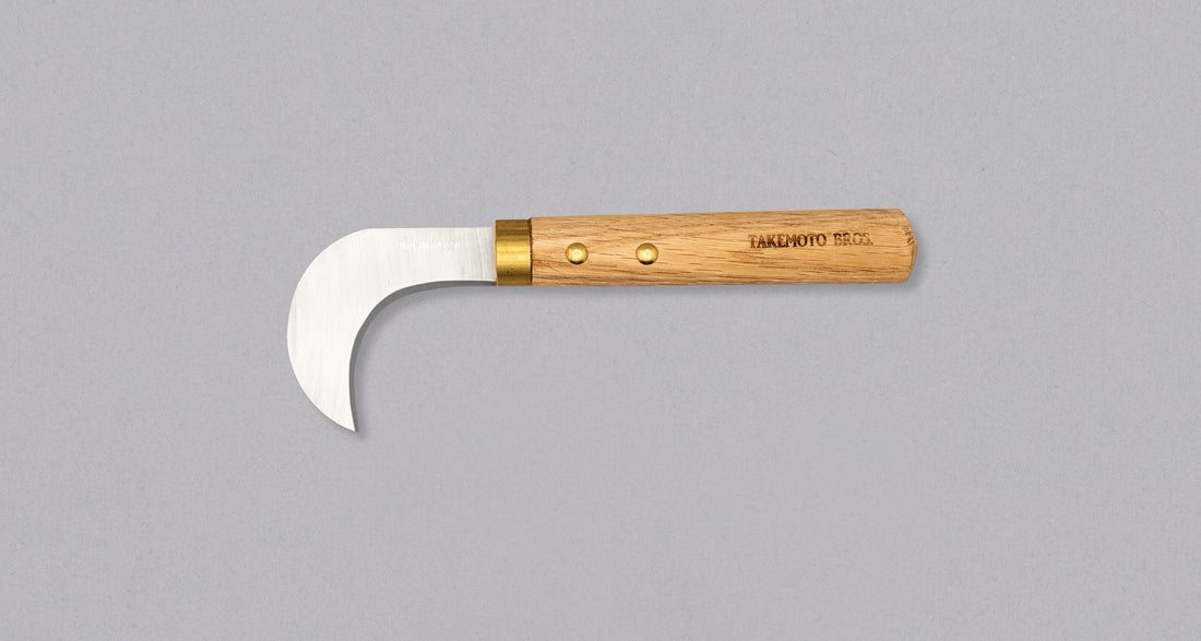 Takemoto Agave Mushroom Sickle 75mm (3")