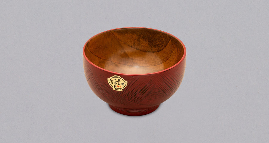 Tatakisabi Miso Bowl — Red
