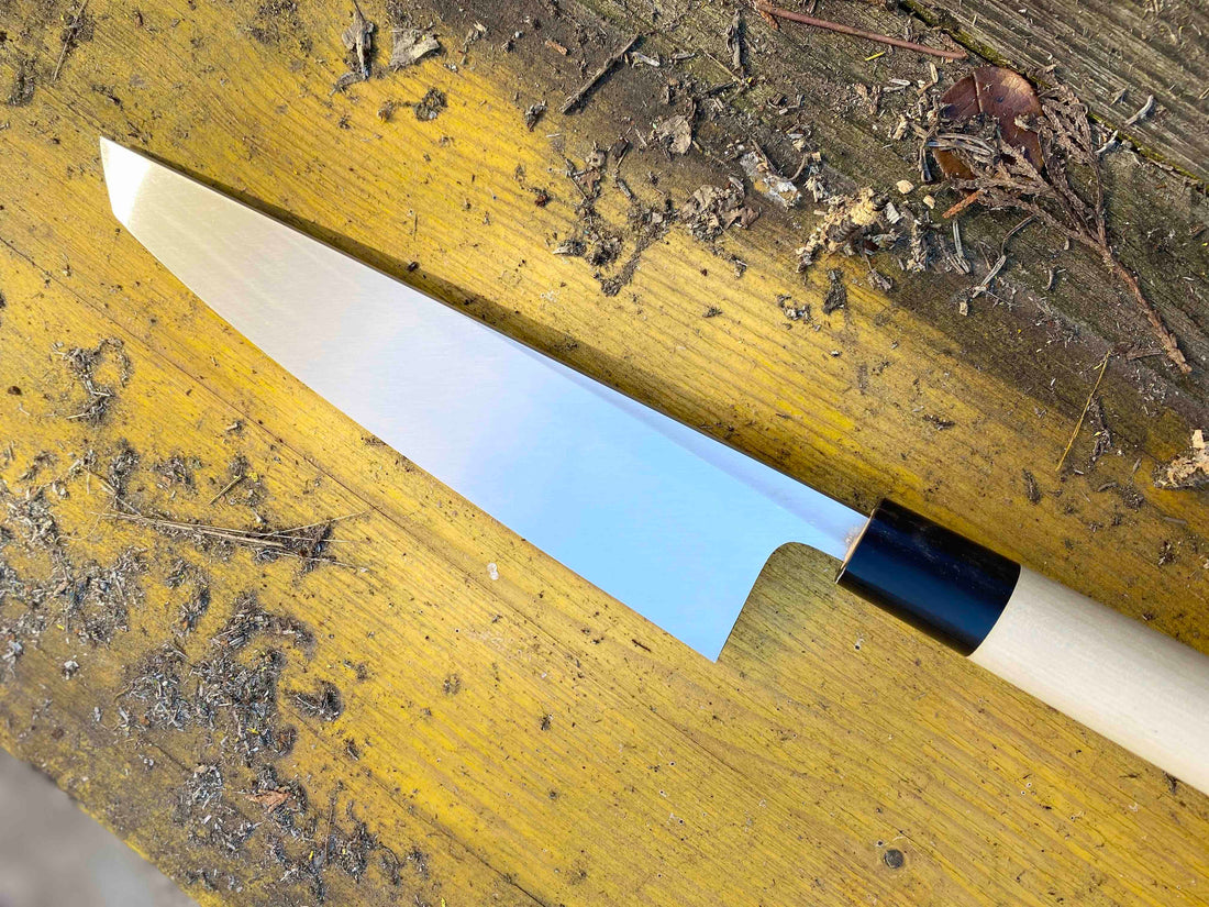 Tohji Sakimaru-Gyuto Shirogami #1 220mm (8.7")_6