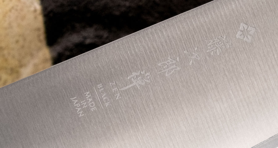 TOJIRO Zen Black Santoku 165mm (6.5")