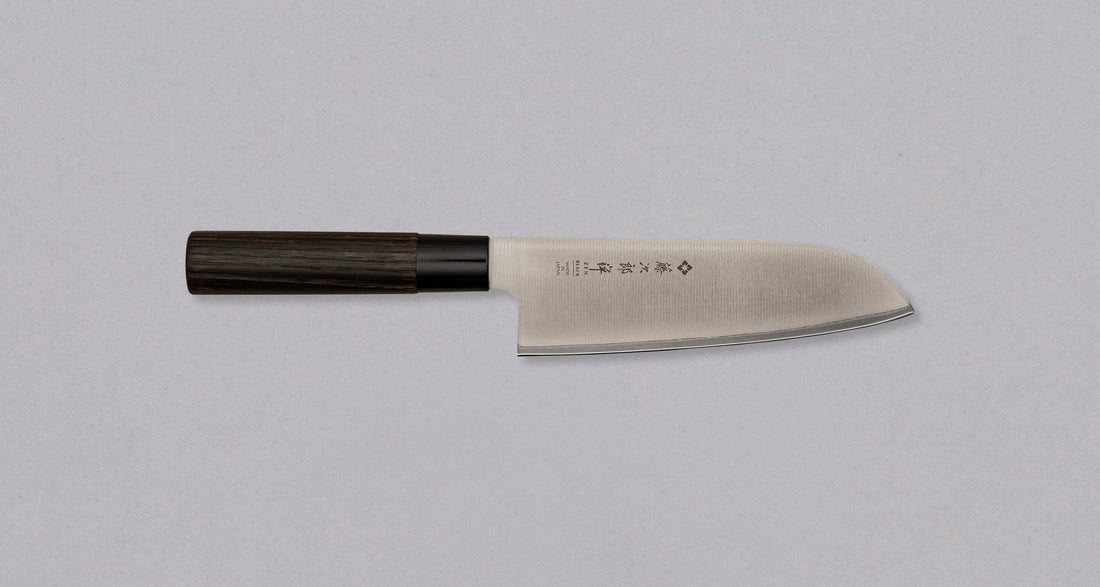 TOJIRO Zen Black Santoku 165mm (6.5")