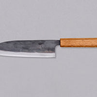 Tsukasa Santoku Shirogami #2 Oak 180mm (7.1")_2