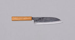 Tsukasa Santoku Shirogami #2 Oak 180mm (7.1")_1