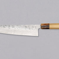 Tsunehisa Gyuto Swedish Steel Damascus Washiji 210mm (8.3")