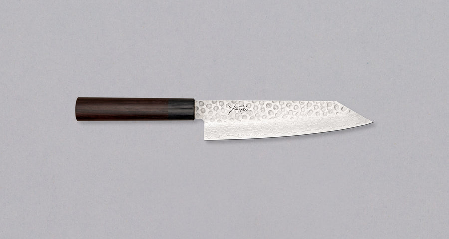 Tsunehisa Kiri-Santoku VG-10 Damascus Tsuchime 180mm (7.1")