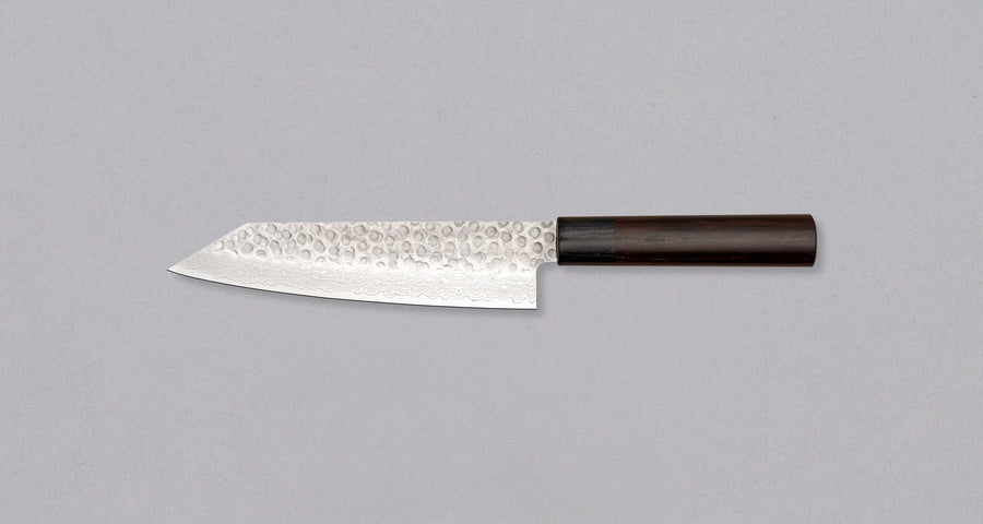 Tsunehisa Kiri-Santoku VG-10 Damascus Tsuchime 180mm (7.1")