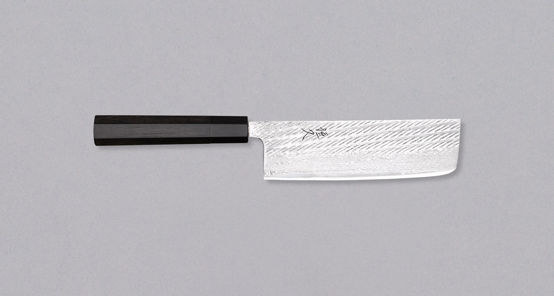 Tsunehisa Nakiri Ginsanko Nawame Damascus 165mm (6.5")