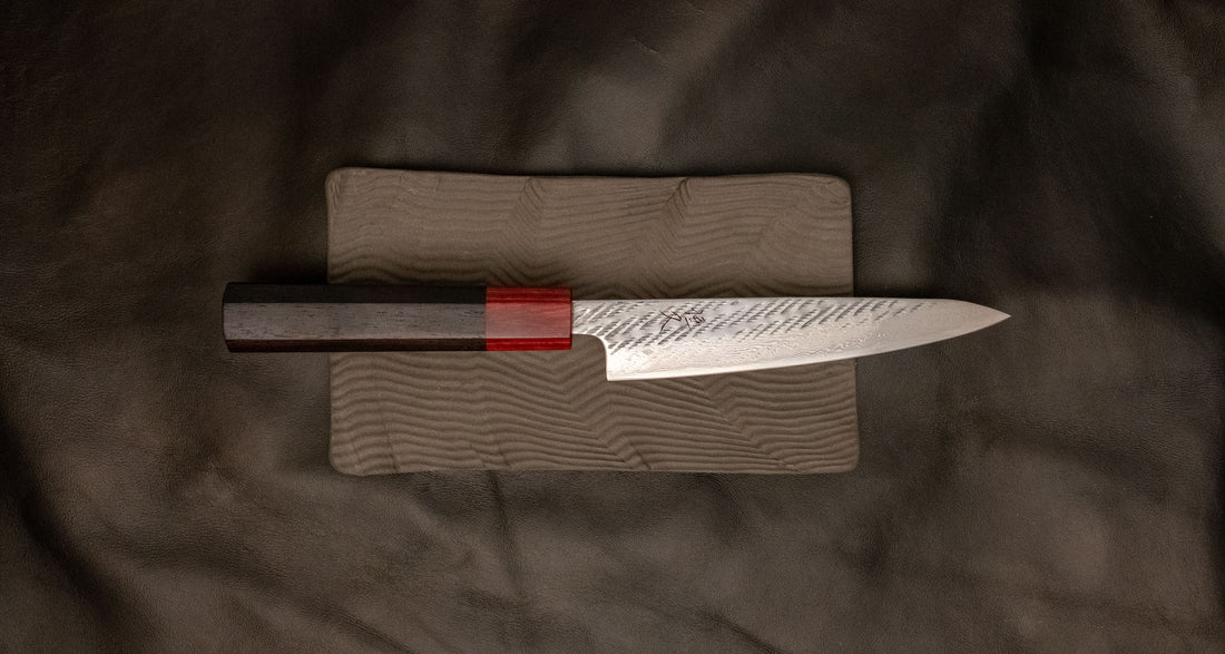 Tsunehisa Petty AUS-10 Nawame Damascus 135mm (5.3")