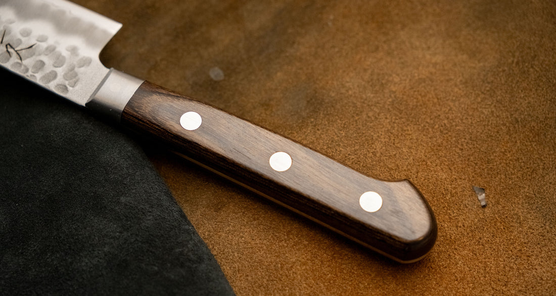 Tsunehisa Petty AUS-8 Brown 150mm (5.9")