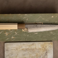 Tsunehisa Petty Swedish Steel Damascus Washiji 135mm (5.3")