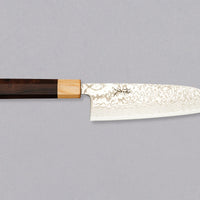 Tsunehisa Santoku SLD Damascus 165mm (6.5") [Rosewood-Cedar]