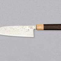 Tsunehisa Santoku SLD Damascus 165mm (6.5") [Rosewood-Cedar]