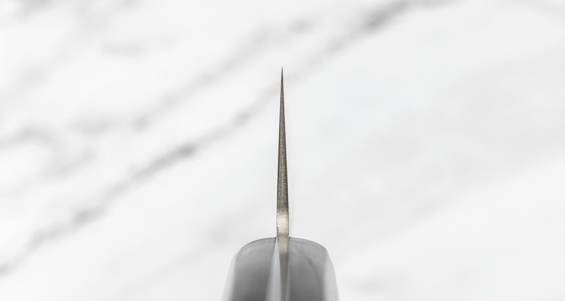 Tsunehisa Santoku Ginsanko Nashiji 180mm (7.1")