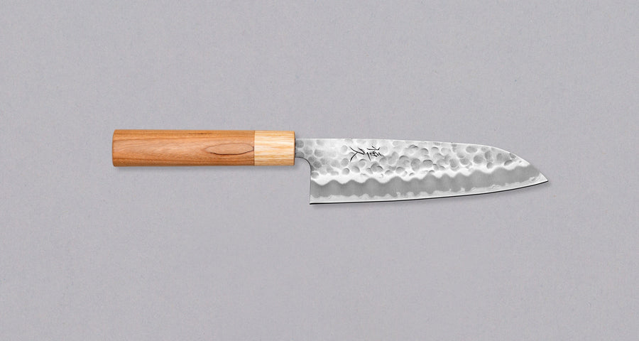 Tsunehisa Santoku Shirogami #2 Cherry 170mm (6.7")_1