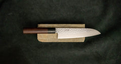 Tsunehisa Santoku VG-10 Damascus Tsuchime 185mm (7.3")