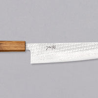 Hokiyama Gyuto AUS-10 Nawame Damascus 240mm (9.4") [KOY]