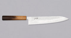 Hokiyama Gyuto AUS-10 Nawame Damascus 240mm (9.4") [KOY]