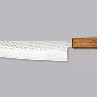 Hokiyama Gyuto AUS-10 Nawame Damascus 240mm (9.4") [KOY]