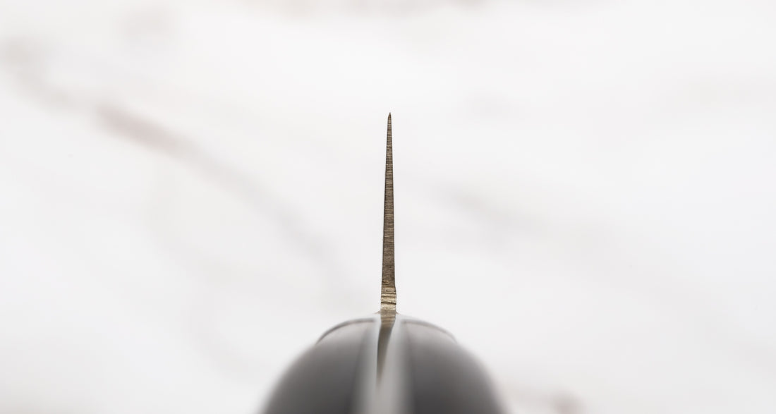 Tsunehisa Honesuki VG-10 Damascus Black 150mm (5.9")