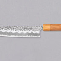 Tsunehisa Kiritsuke Shirogami #2 Cherry 210mm (8.3")