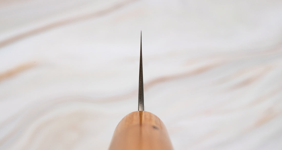 Tsunehisa Kiritsuke Shirogami #2 Cherry 210mm (8.3")