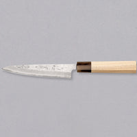 Tsunehisa Petty Swedish Steel Damascus Washiji 135mm (5.3")