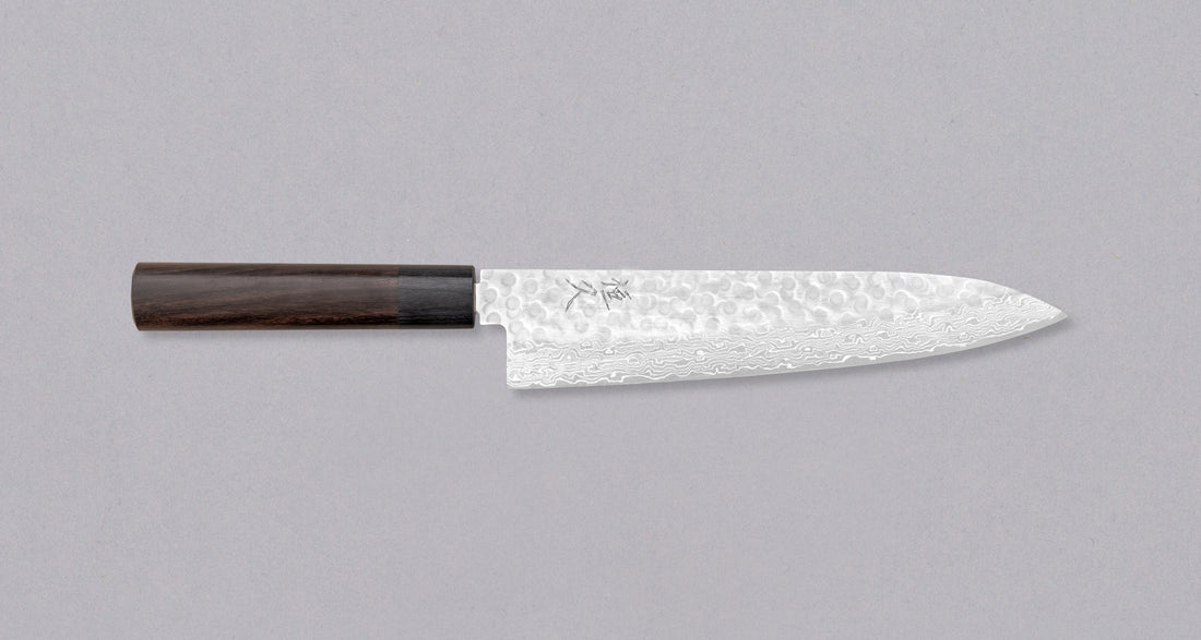 Tsunehisa Gyuto VG-10 Damasco Tsuchime 210 mm (8,3 ")