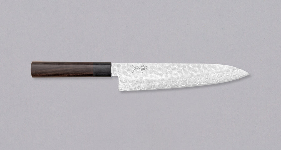 Tsunehisa Gyuto VG-10 Damasco Tsuchime 210 mm (8,3 ")