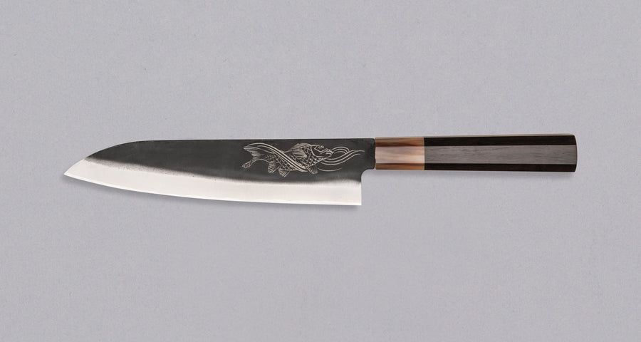 Yoshida Gyuto SUJ-2 Kuro-uchi 210mm (8,3") [Koi Fish]