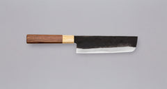 Yoshida Nakiri Kyusyu SUJ-2 Kuro-uchi 165 mm (6,5") [Rosewood-Cedar/Oval]