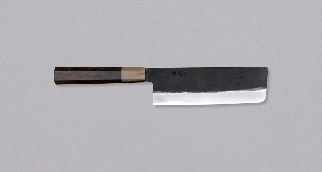 Yoshida Nakiri Takefu SUJ-2 Kuro-uchi 165mm (6.5") [Koi Fish]