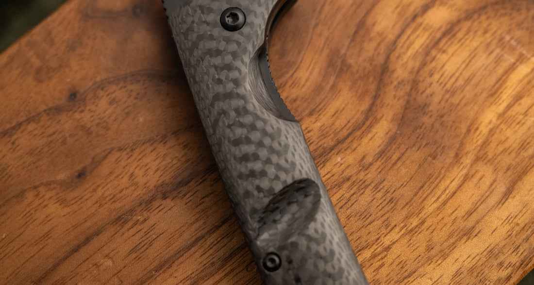 Yu Kurosaki Utility Folding Knife SG2 Carbon 135mm (5.3")