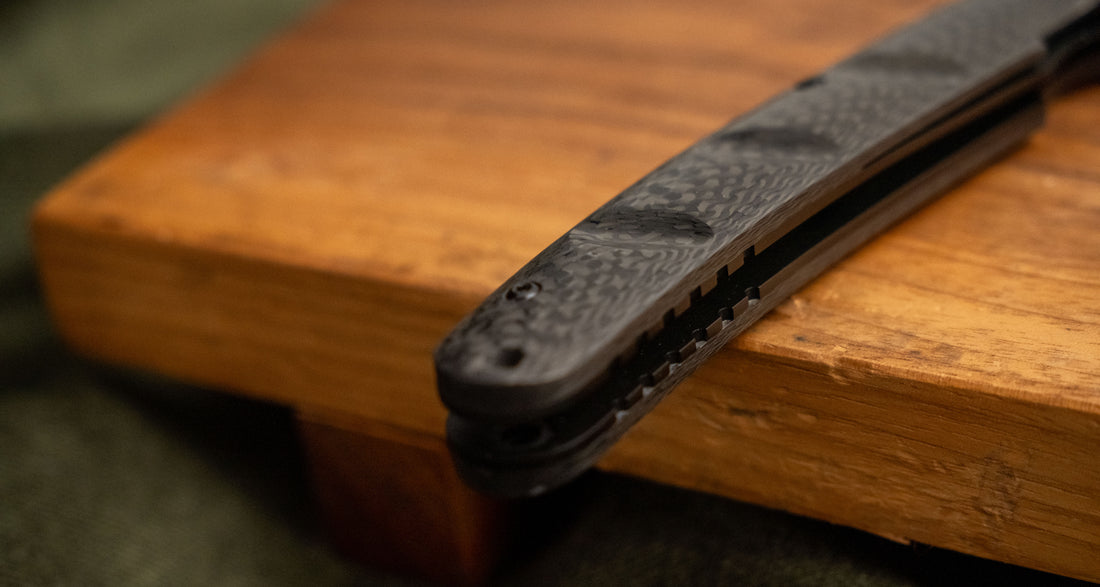 Yu Kurosaki Utility Folding Knife SG2 Carbon 135mm (5.3")