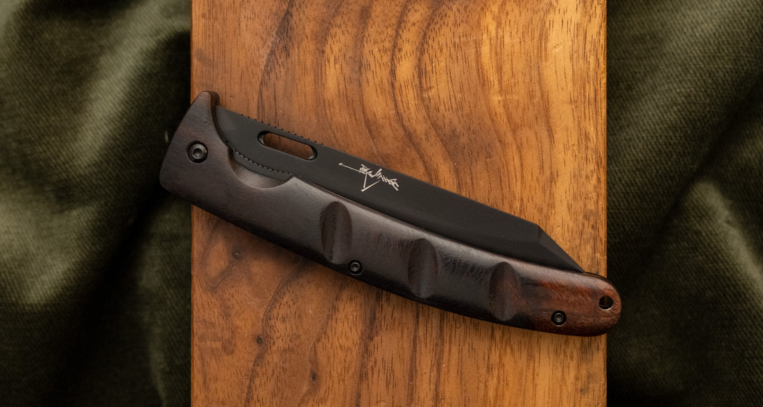 Yu Kurosaki Utility Folding Knife SG2 Ironwood 135mm (5.3")