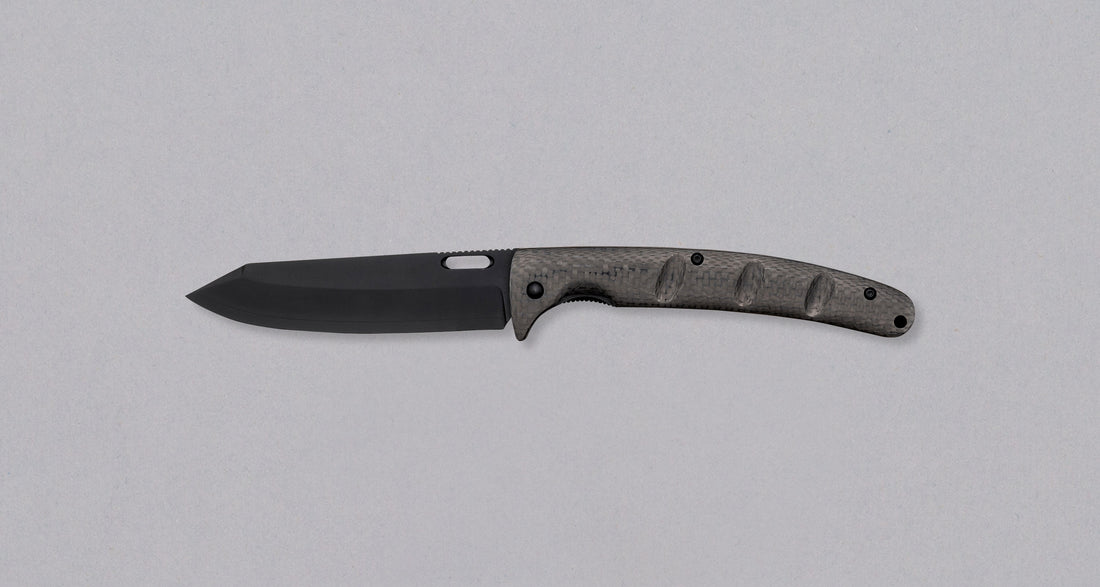 Yu Kurosaki Utility Folding Knife SG2 Carbon 135mm (5.3")