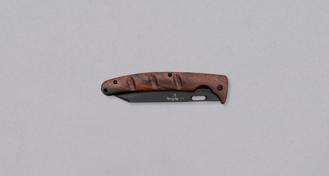 Yu Kurosaki Utility Folding Knife SG2 Ironwood 135mm (5.3")