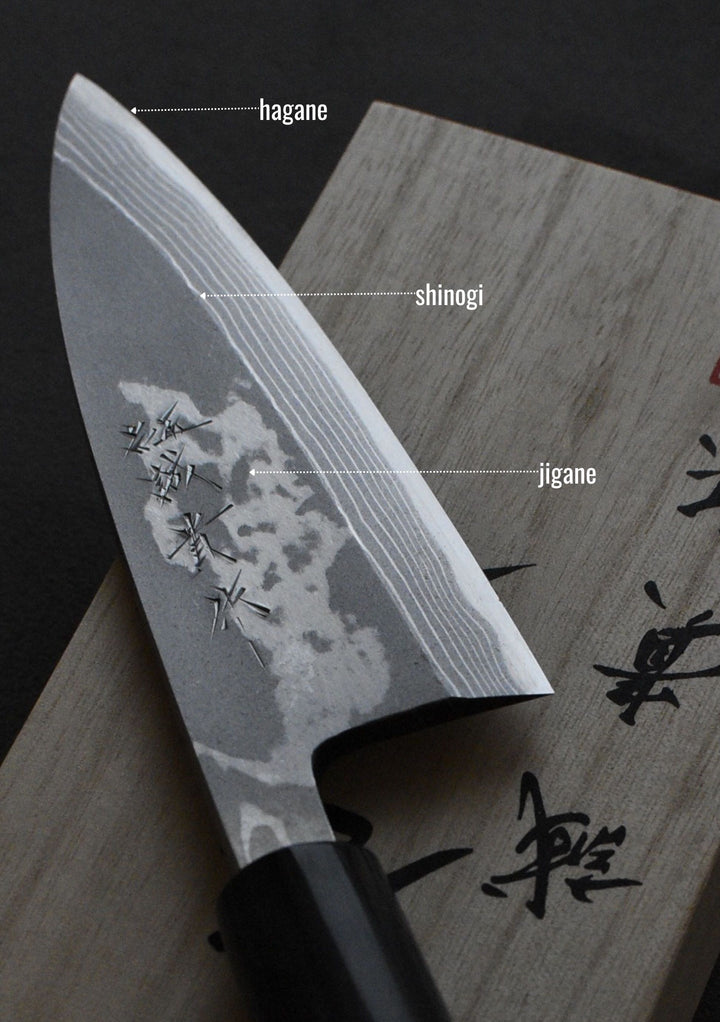 Japanese Deba Knife: Construction of a deba knife