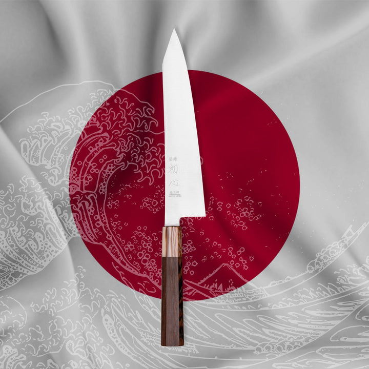 The knife of the Month - Hayabusa kiritsuke gyuto ginsanko 210mm