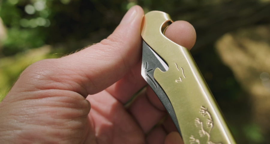 Couteau de poche Mujun Mt. Fuji Higonokami 80mm (3.1")