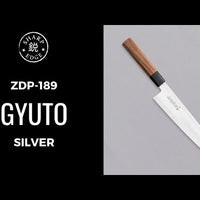 ZDP-189 Gyuto Silver Migaki 210 mm (8,3")