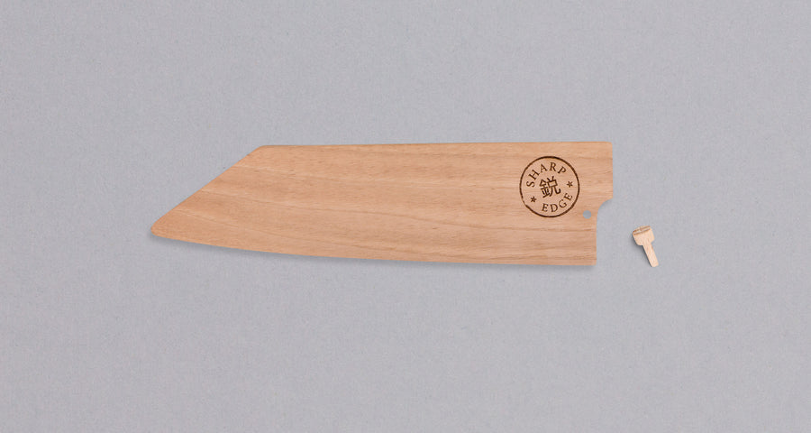 Wooden Saya Bunka [Knife Sheath] - 200mm (7.9")_1