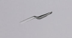 Plating Tweezers SILVER - 140mm (5.5")_1