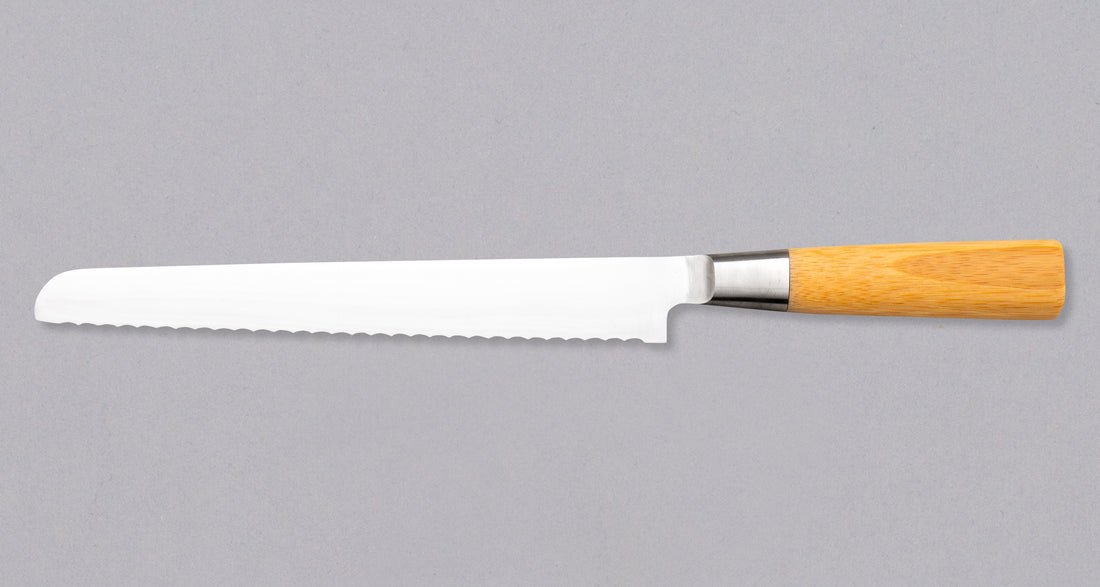 Senzo Bamboo Pankiri (Bread Knife) 220 mm (8.7")_2