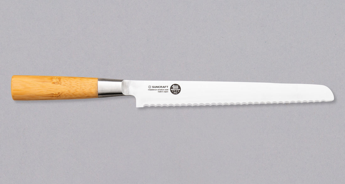 Senzo Bamboo Pankiri (Bread Knife) 220 mm (8.7")_1