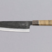Custom HAP-40 Santoku Black 180mm (7.1")_15