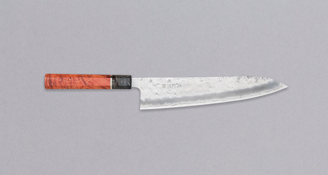 Custom Hokiyama Gyuto Ginsanko 210mm (8.3")_2